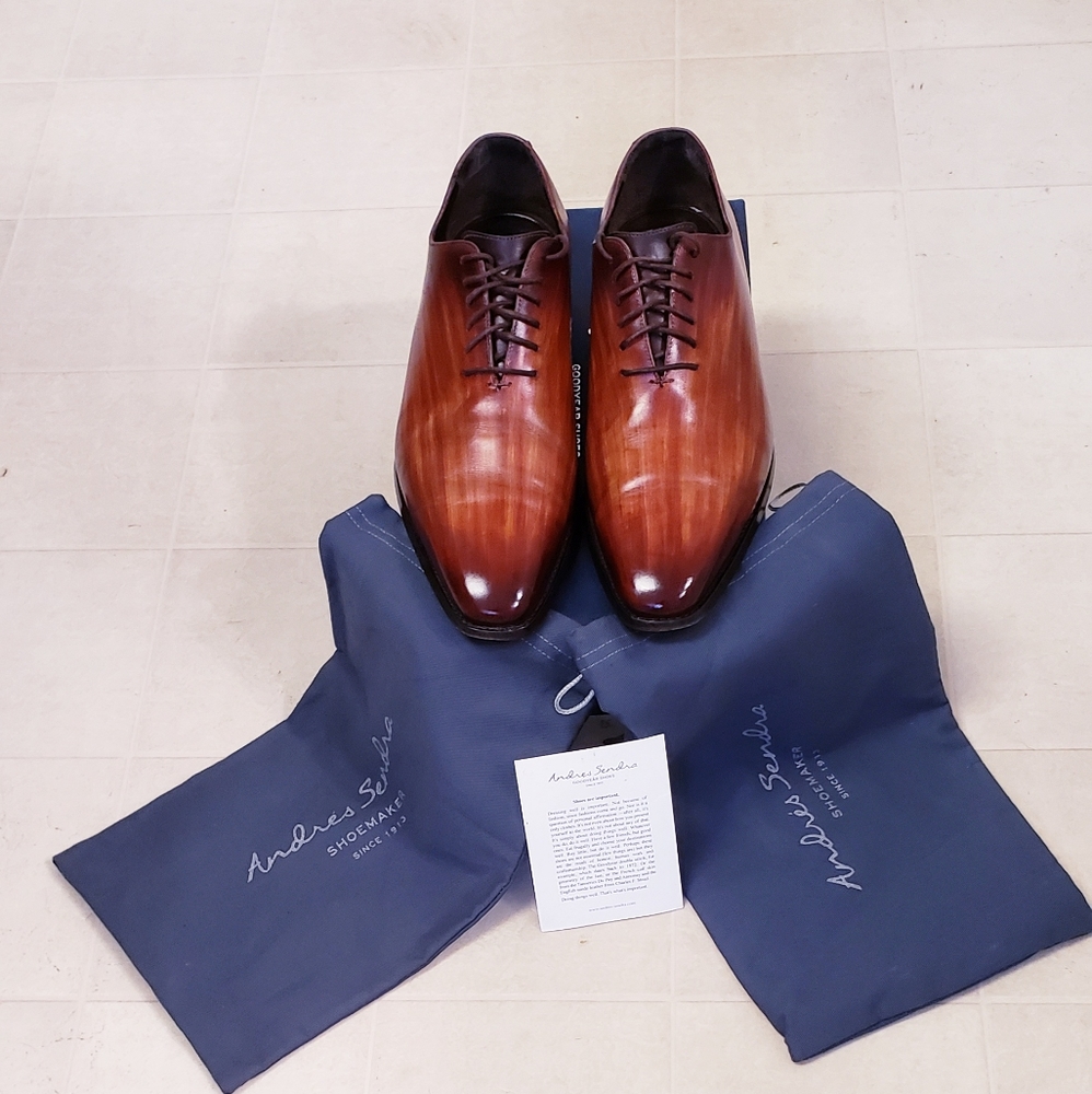UK9.5 US10-11 Andrés Sendra dress shoes